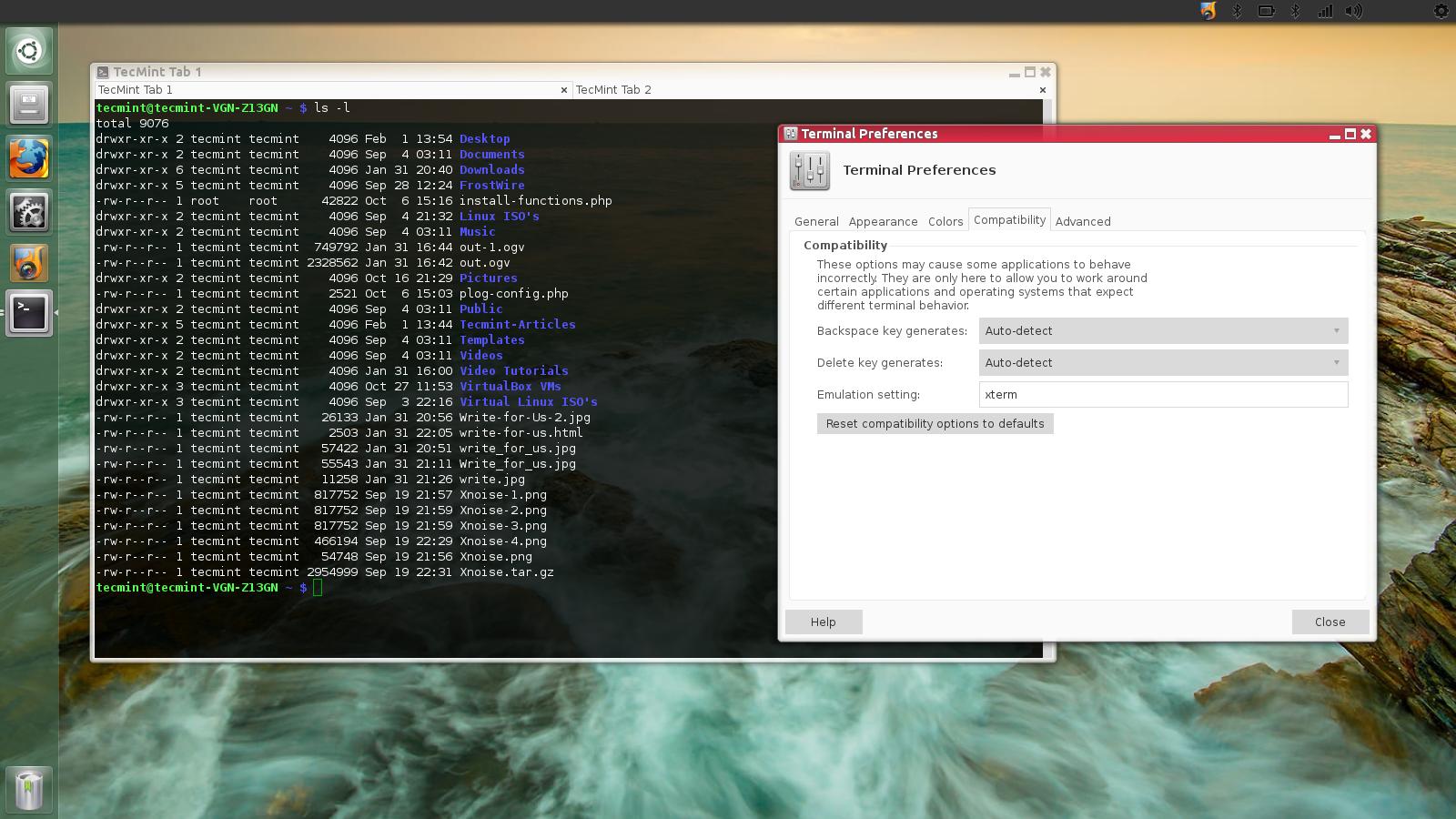open a terminal emulator mac winecfg